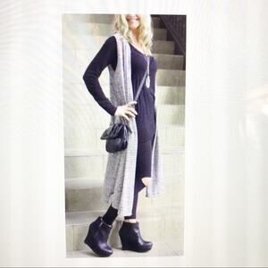 LuLaRoe Open Sleeveless Vest Long Duster